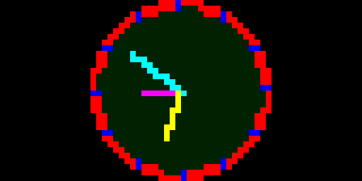 Colorful Clock