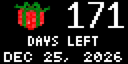 Days to Xmas